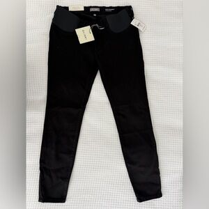 DL1961 Women's Jet Black Skinny Jeans - Emma Maternity